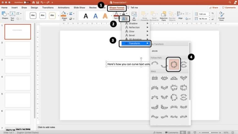 how to add word art in google slides