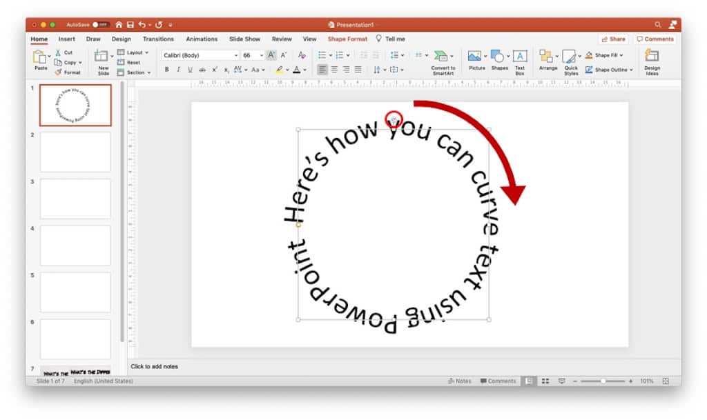 how to curve text in microsoft paint 3d