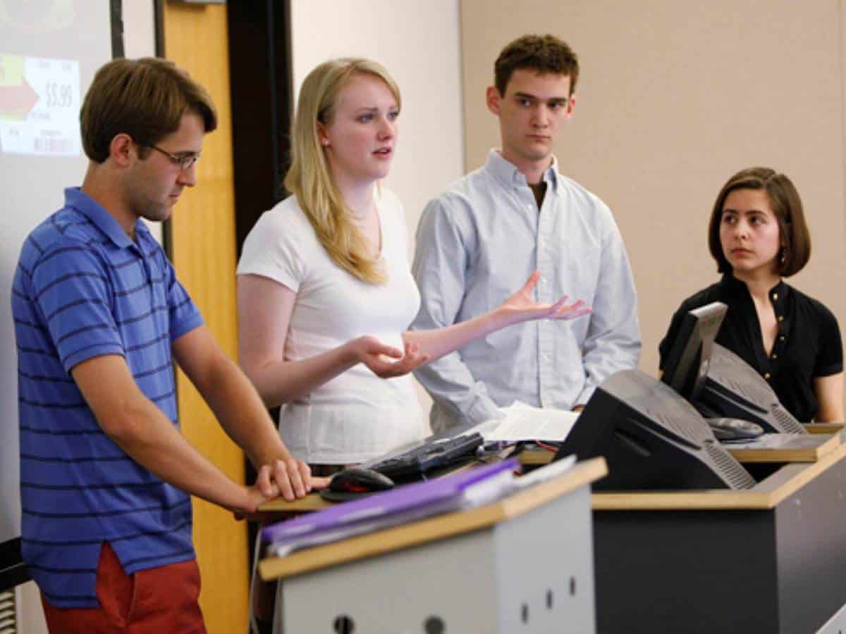 giving a speech class