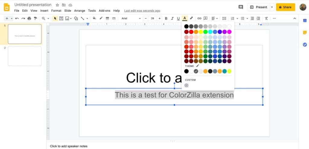 Is there an Eyedropper Color Picker Tool in Google Slides? – Art of  Presentations