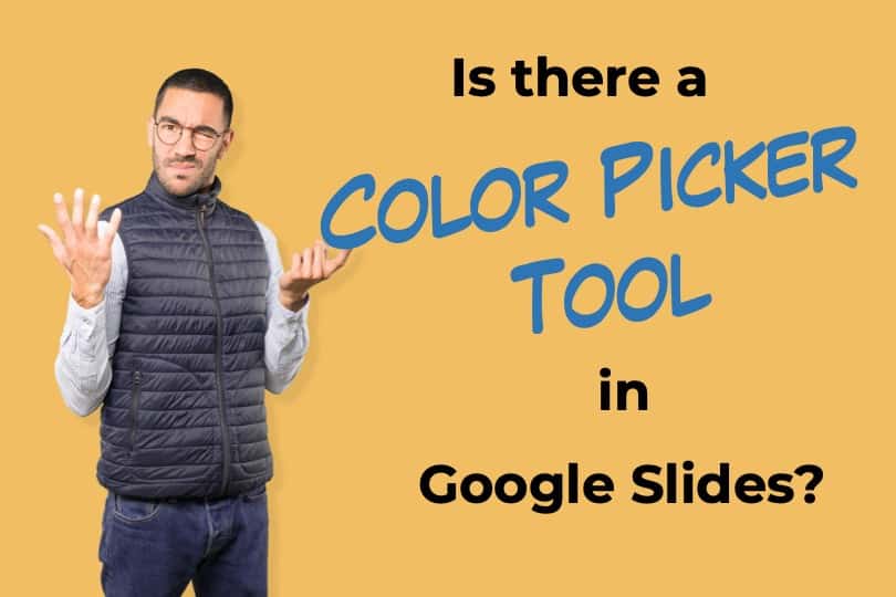 Is there an Eyedropper Color Picker Tool in Google Slides?