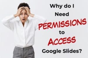 Access denied You need permission error on Google Slides