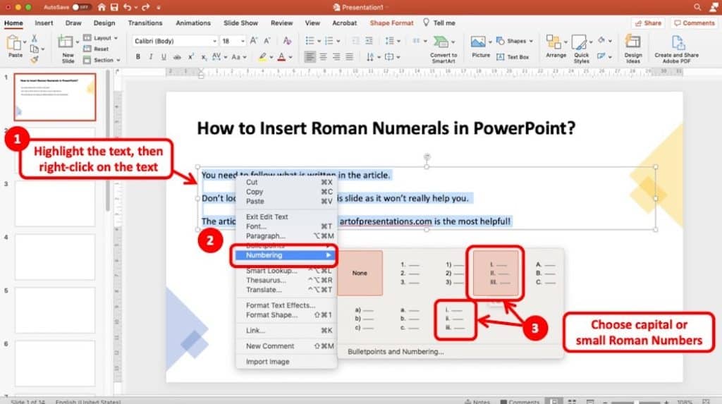 how-to-insert-roman-numerals-in-powerpoint-a-quick-guide-art-of