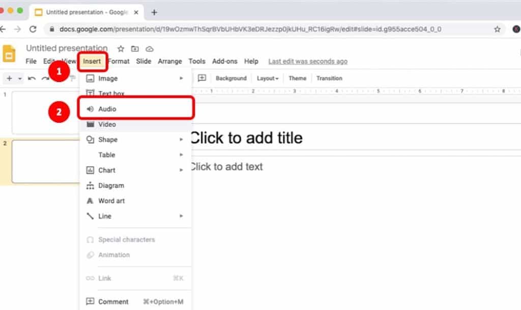 how-to-add-audio-to-google-slides-how-to-insert-audio-on-google