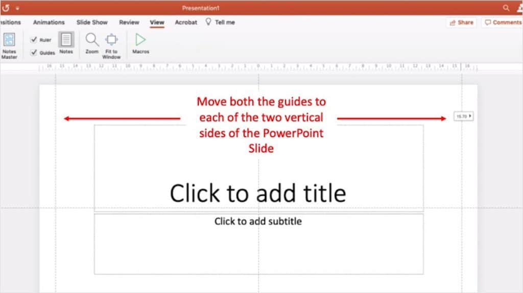 powerpoint presentation margins