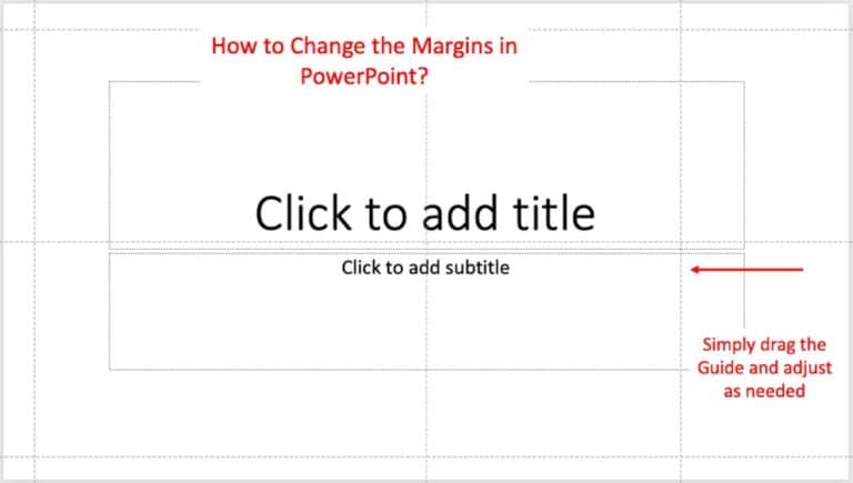 powerpoint presentation margins