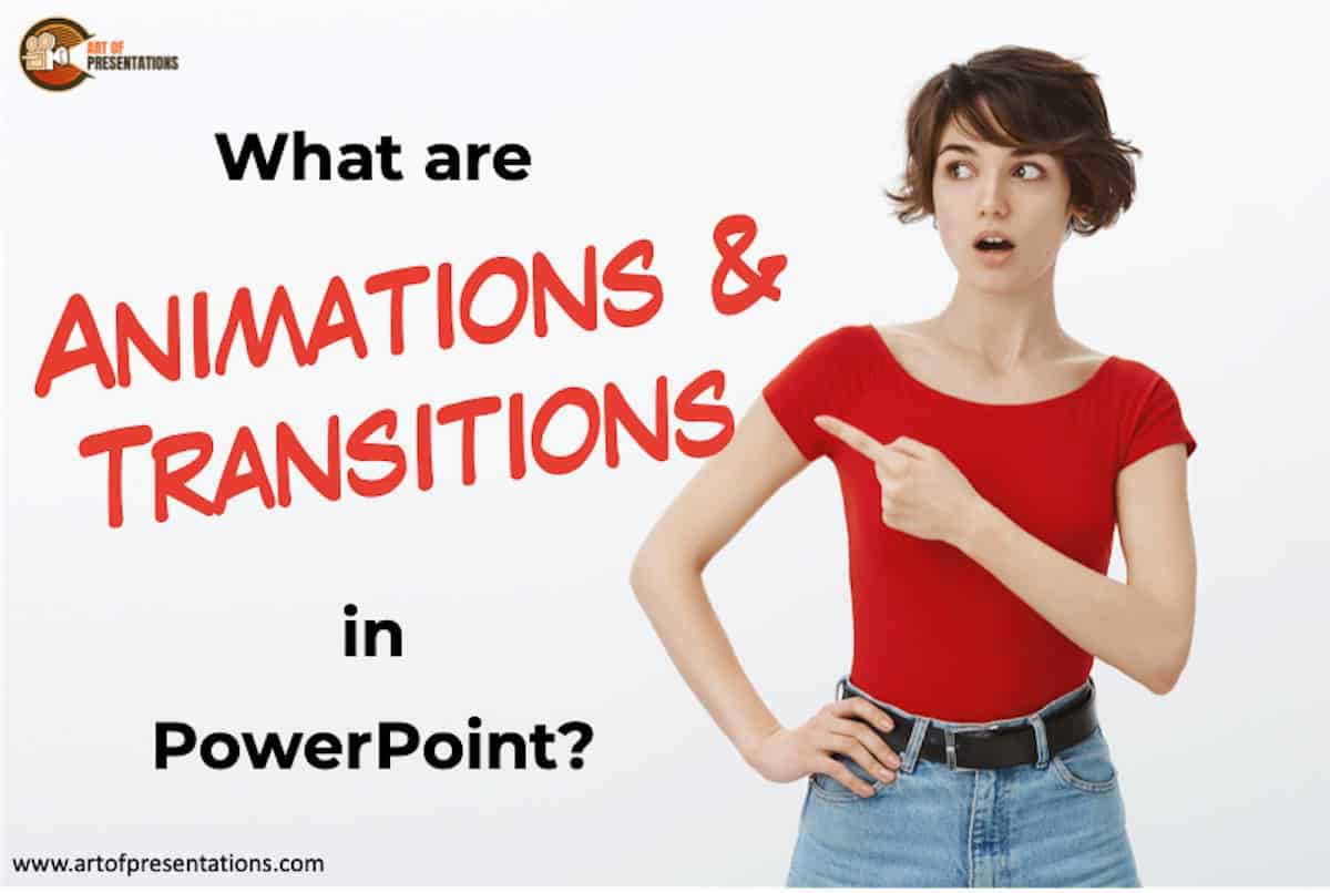What are Animations and Transitions in PowerPoint?