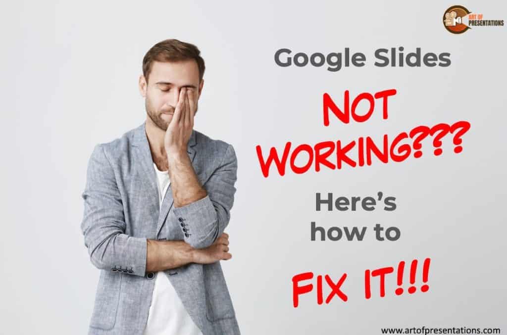 Google Slides not working?