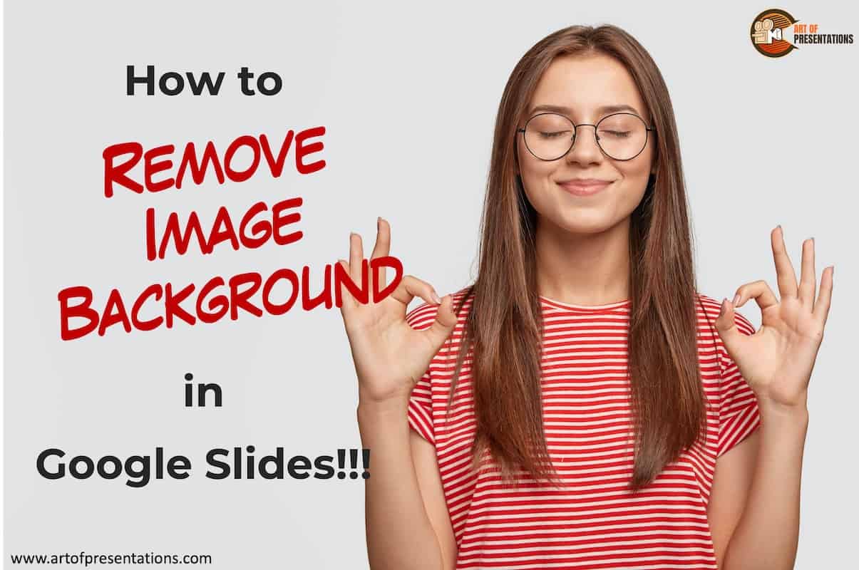 How to Make Image Background Transparent in Google Slides?