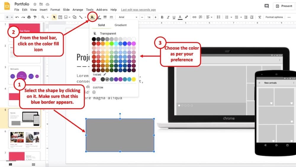 How To Format Shape In Google Slides