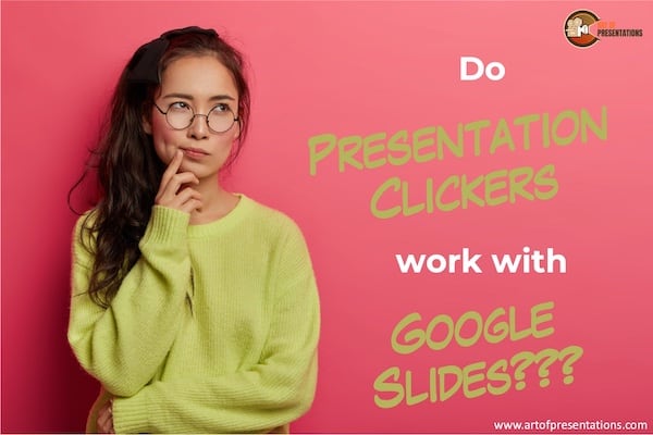 Do Presentation Clickers Work with Google Slides?