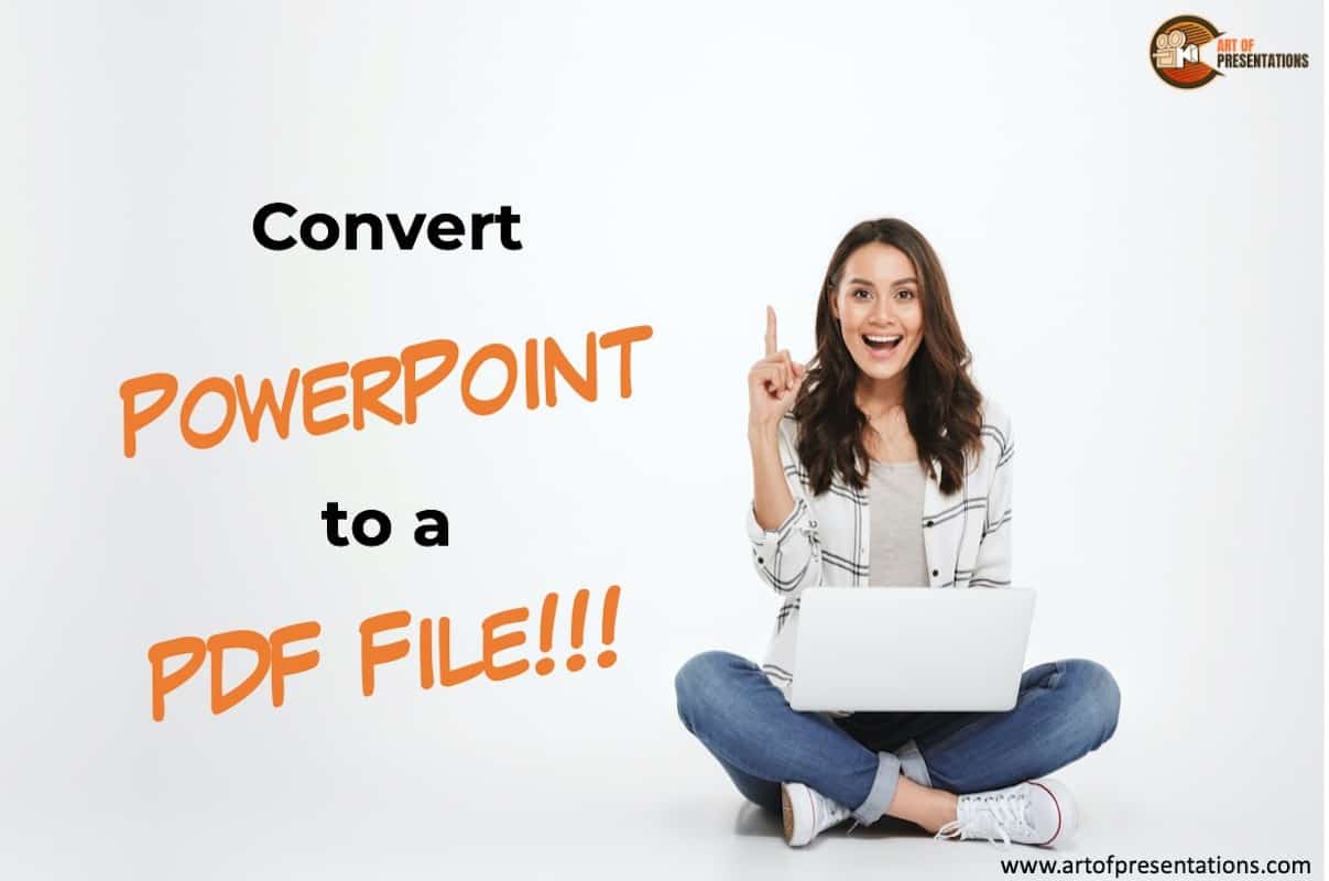 convert or export PPT to PDF file format