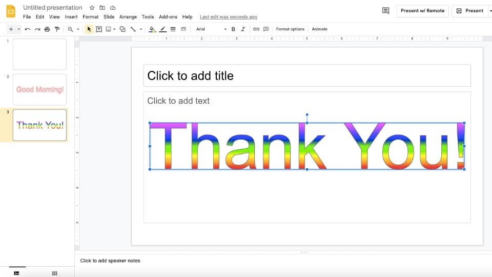 How to Add Text Effects on Google Slides? [Become a PRO!] – Art of