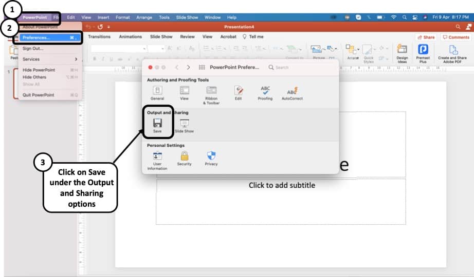 embedded files in powerpoint for macs