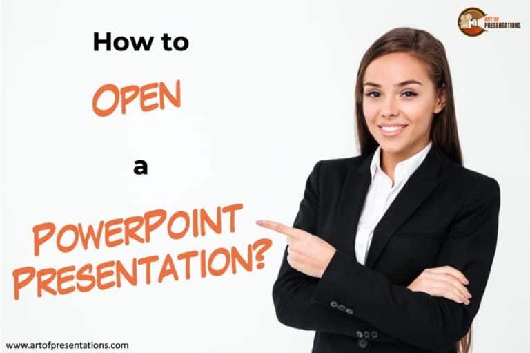 how to open presentation files