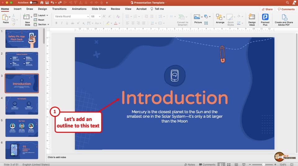 how to outline powerpoint presentation