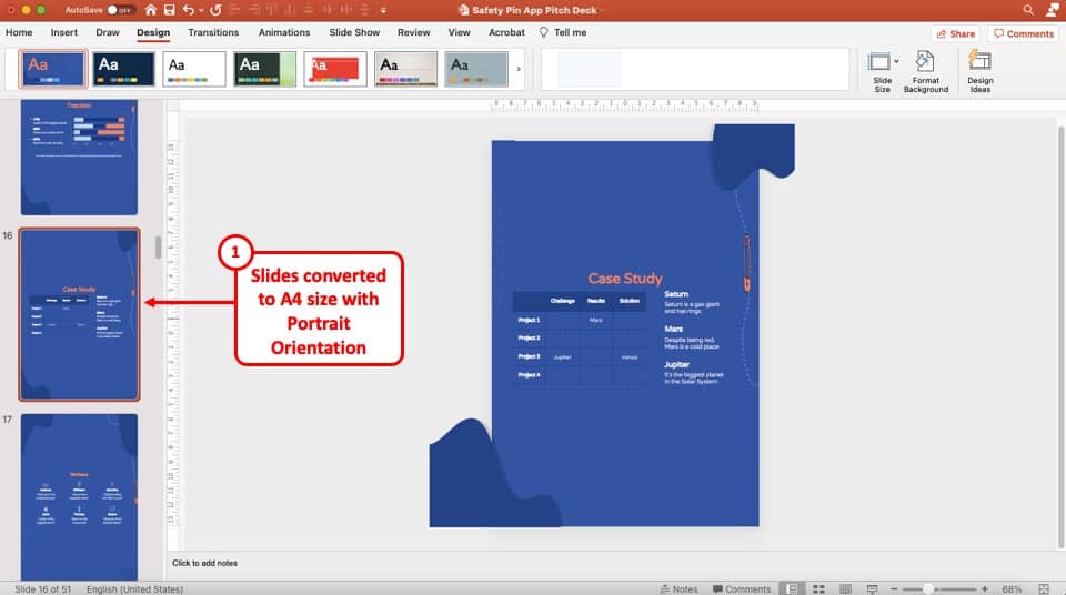 presentation powerpoint slide size