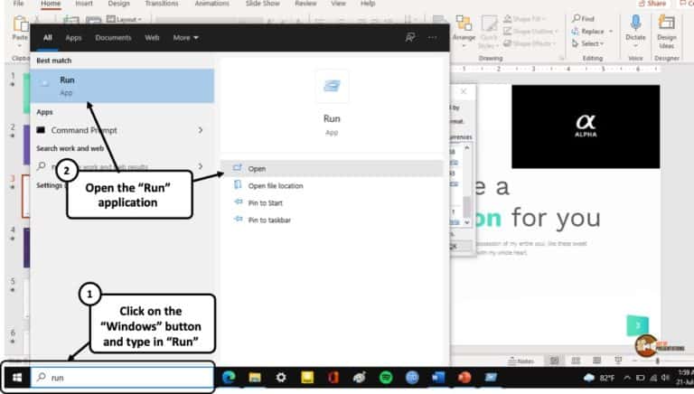 video in powerpoint not playing in presentation mode