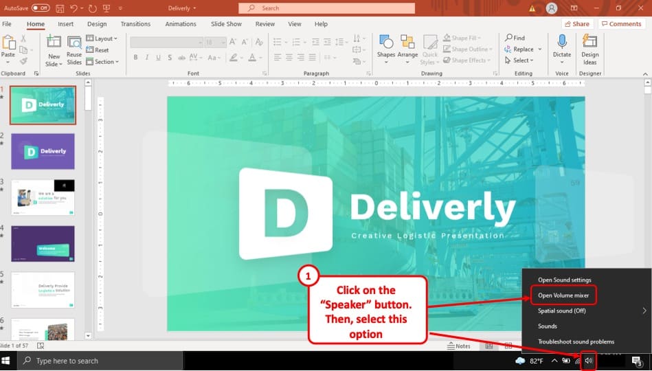 powerpoint won't play video in presentation mode
