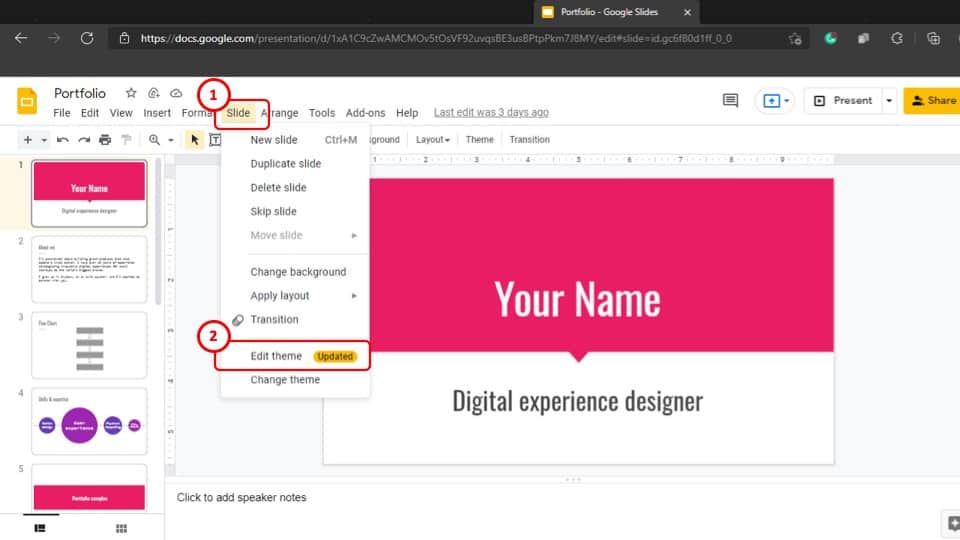 How To Change Colors In Google Slides