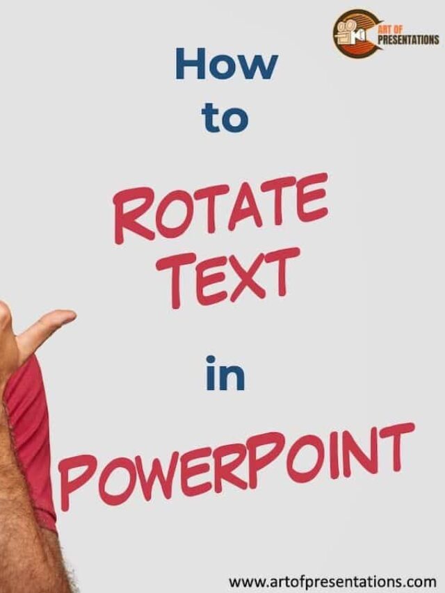 How to Rotate Text in PowerPoint