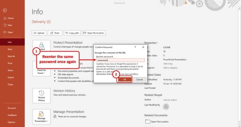 how to unprotect powerpoint presentation from editing