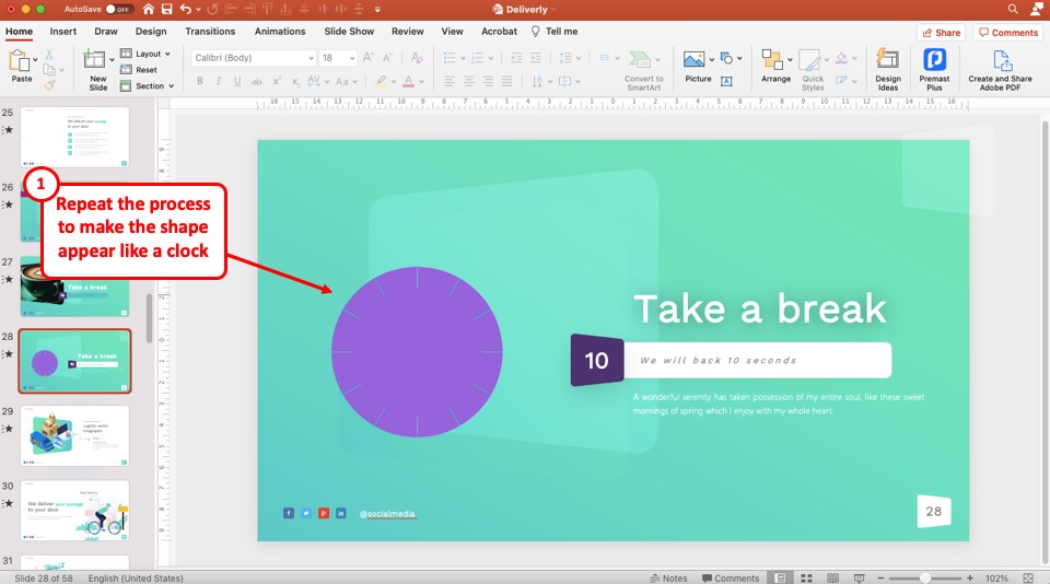 5 minute powerpoint presentations