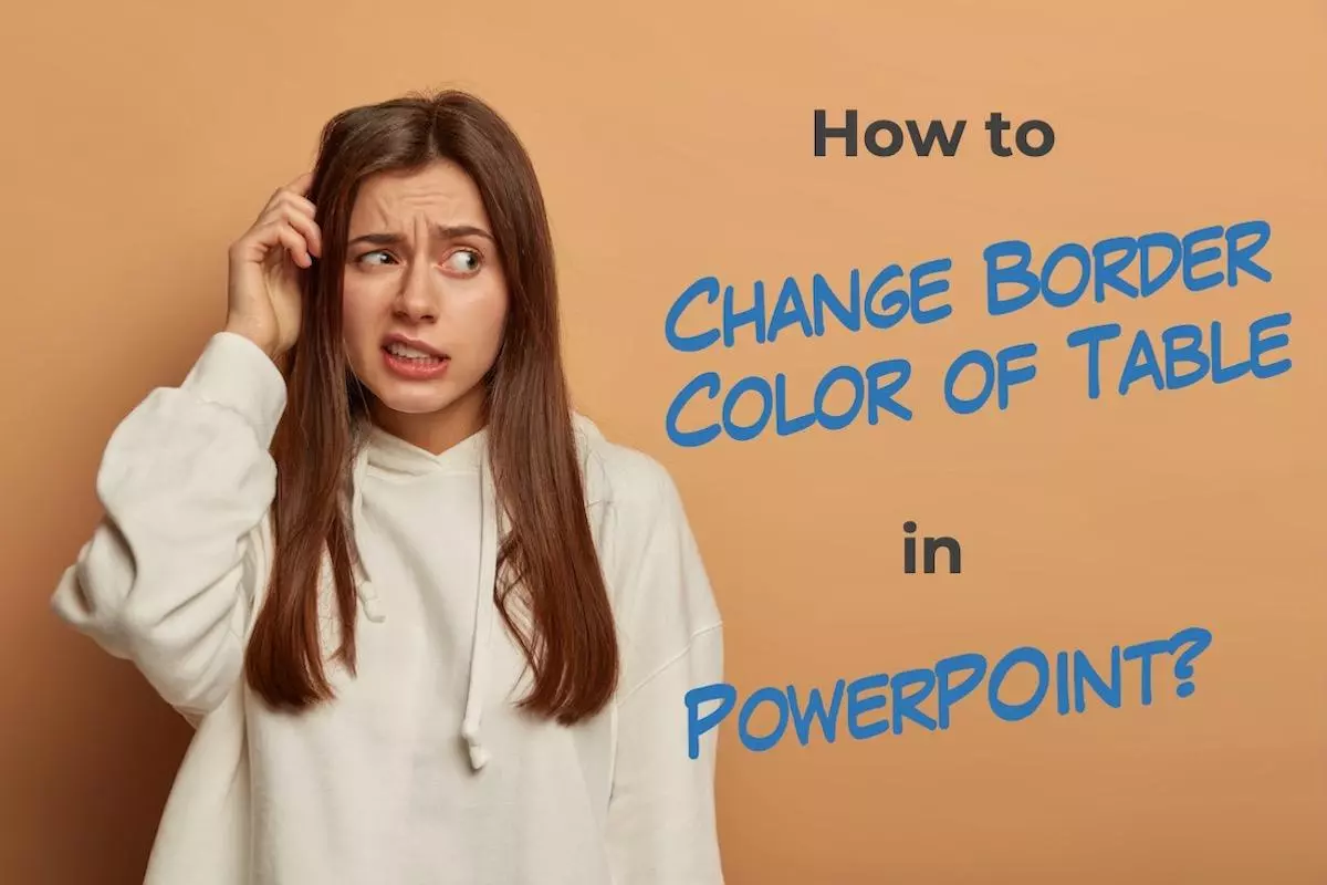Change Border Color in PowerPoint
