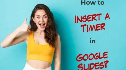 How to Insert Timer Into Google Slides? [An EASY Way!]