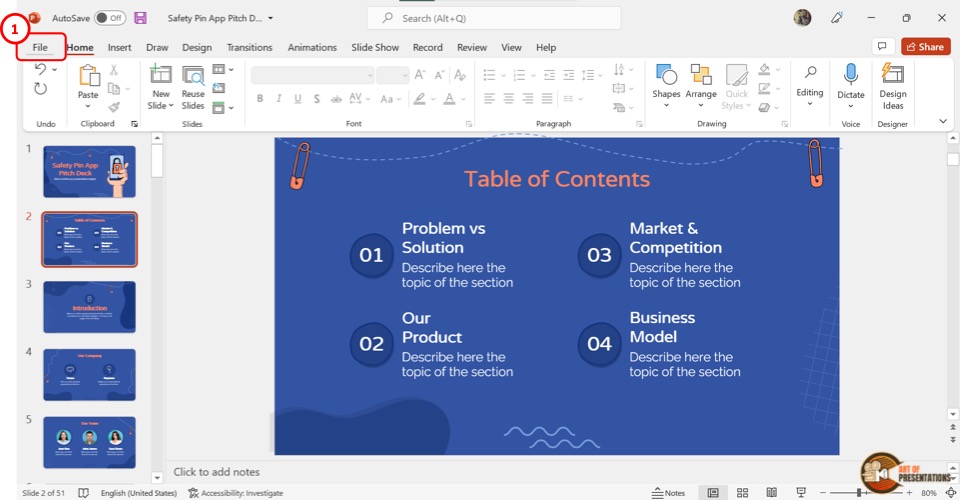 print presentation notes powerpoint