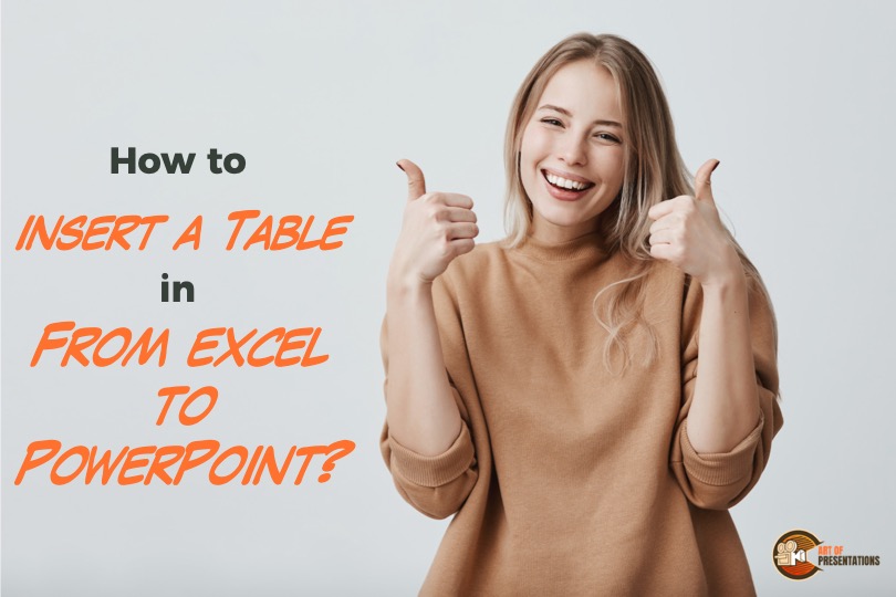 Insert a Table in PowerPoint from Excel? [Step-by-Step!]