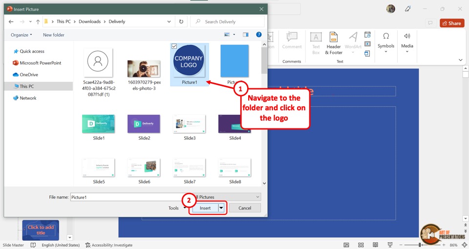 how to change slide master in a powerpoint presentation