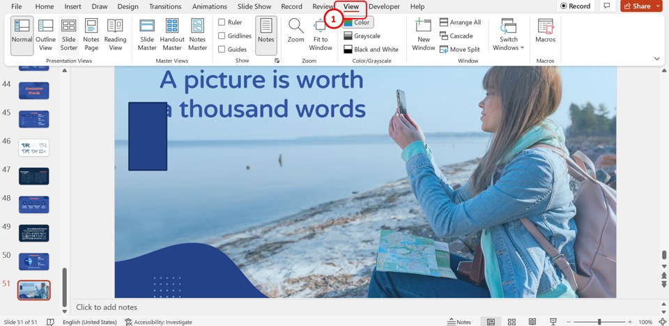 random slide presentation powerpoint