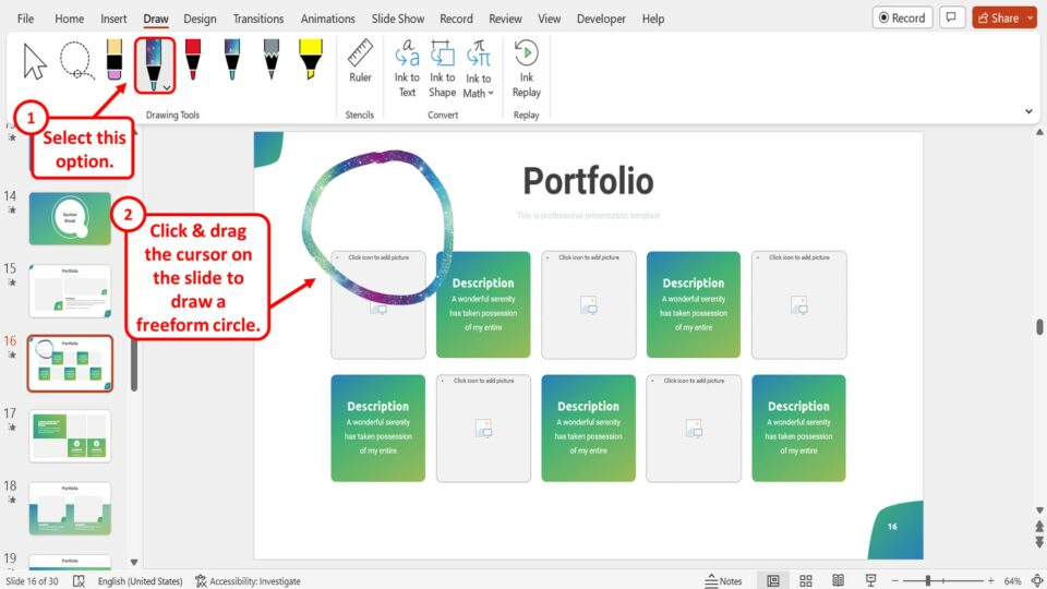 How to Circle Something in PowerPoint? [StepbyStep Guide!] Art of