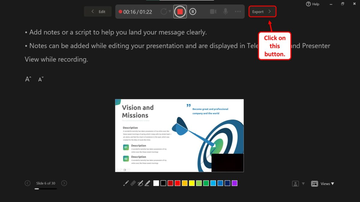 how to convert a powerpoint presentation to a youtube video